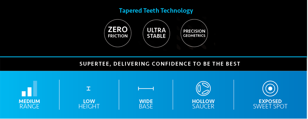 Crown Rugby Tee | SUPERTEE Crown Rugby Ball Kicking Tee