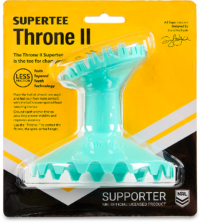 supertee throne kicking tee